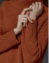Pumpkin oversize sweater