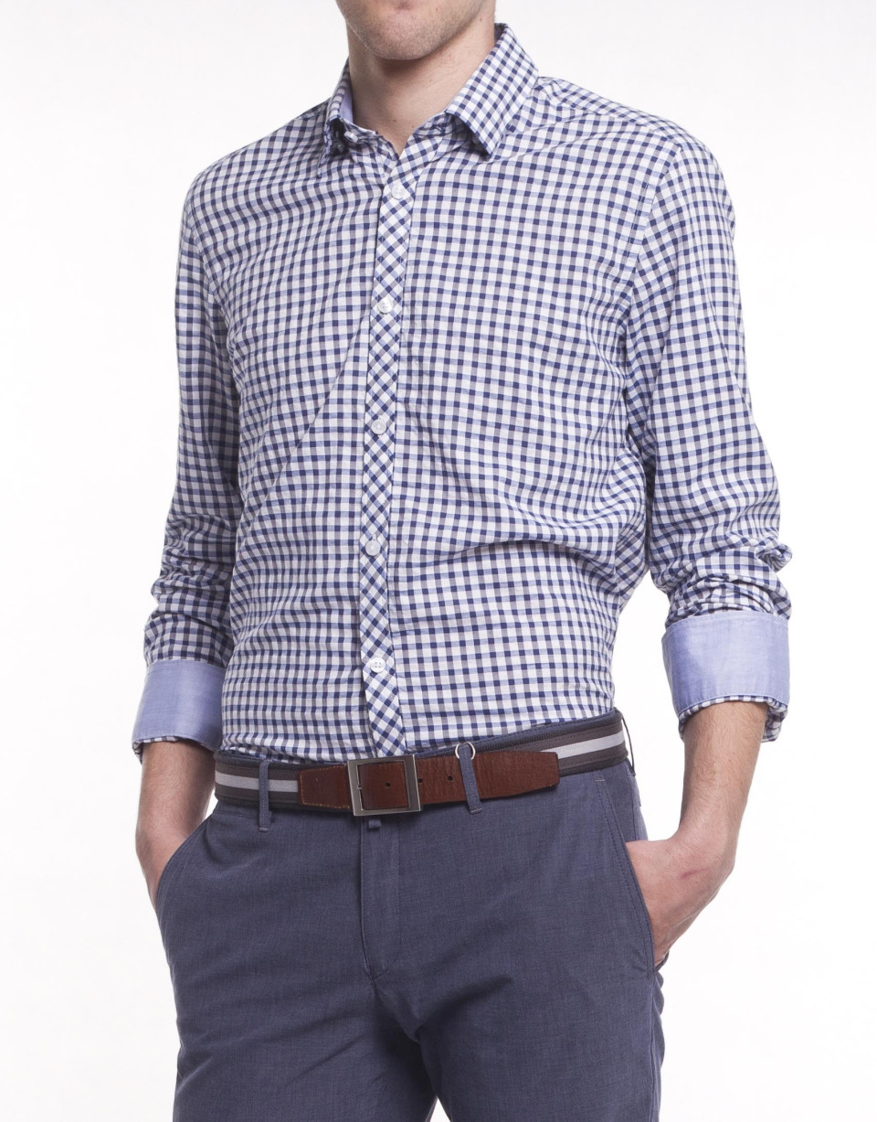 Camisa sport  cuadros