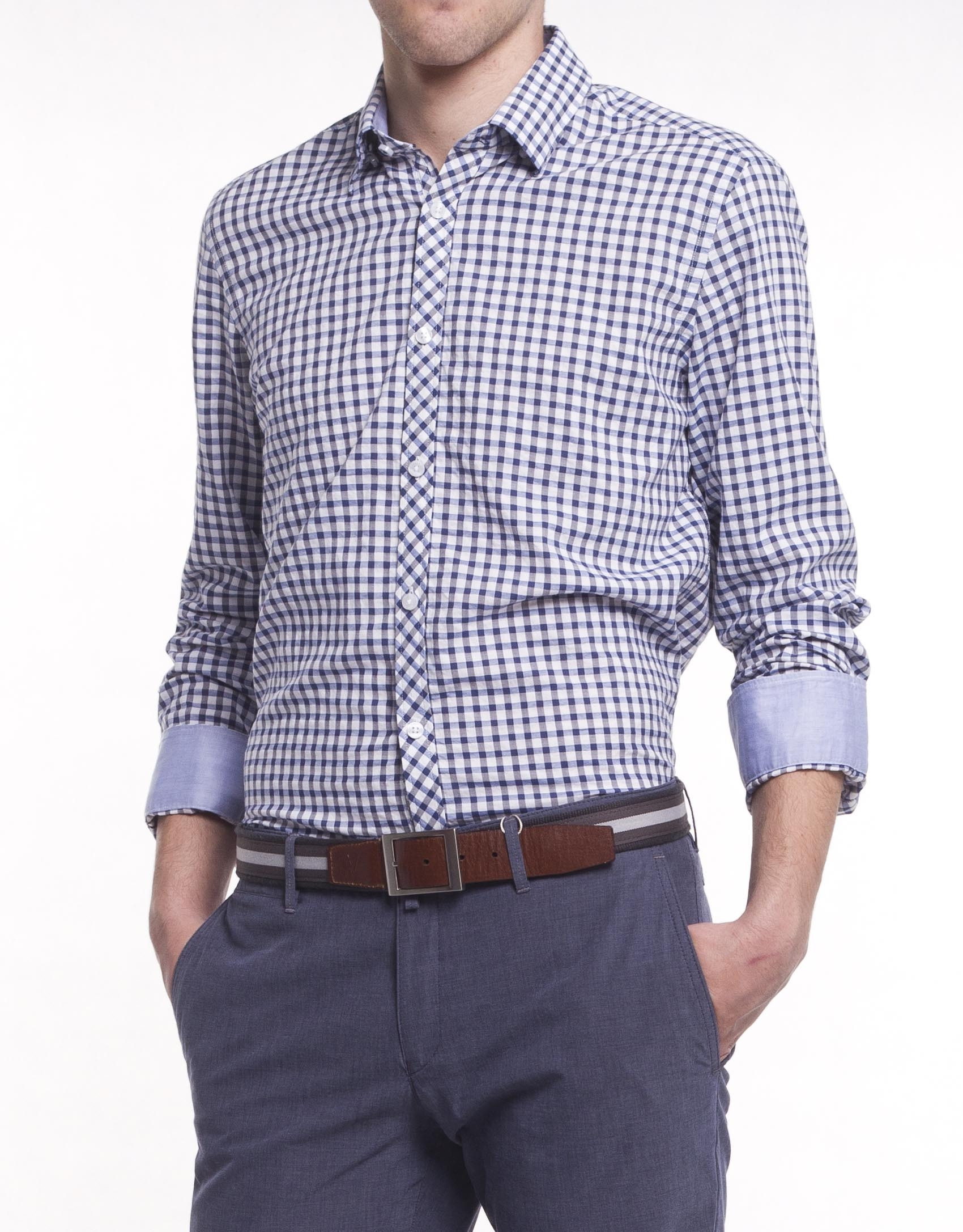 Camisa sport  cuadros
