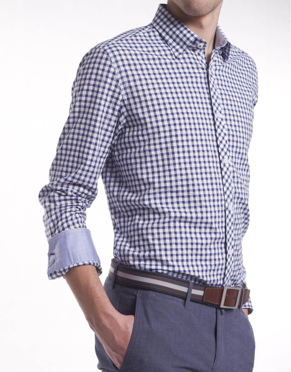 Camisa sport  cuadros