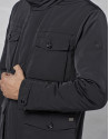 Chaqueton 4 bolsillos color negro