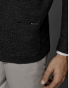 Chaqueta modelo americana gris