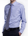 Camisa vestir raya fina