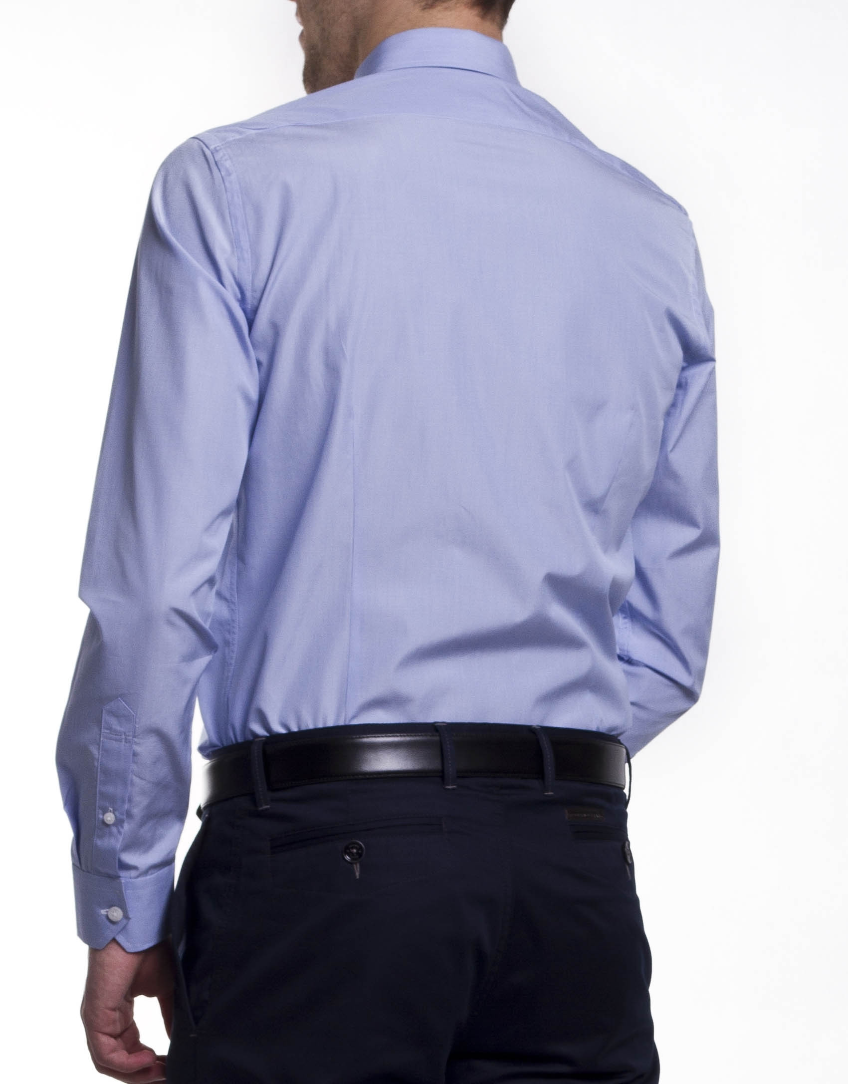 Camisa vestir raya fina