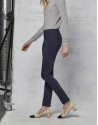Navy blue pants with 5 pockets