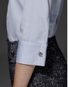 Camisa oxford azul pastel