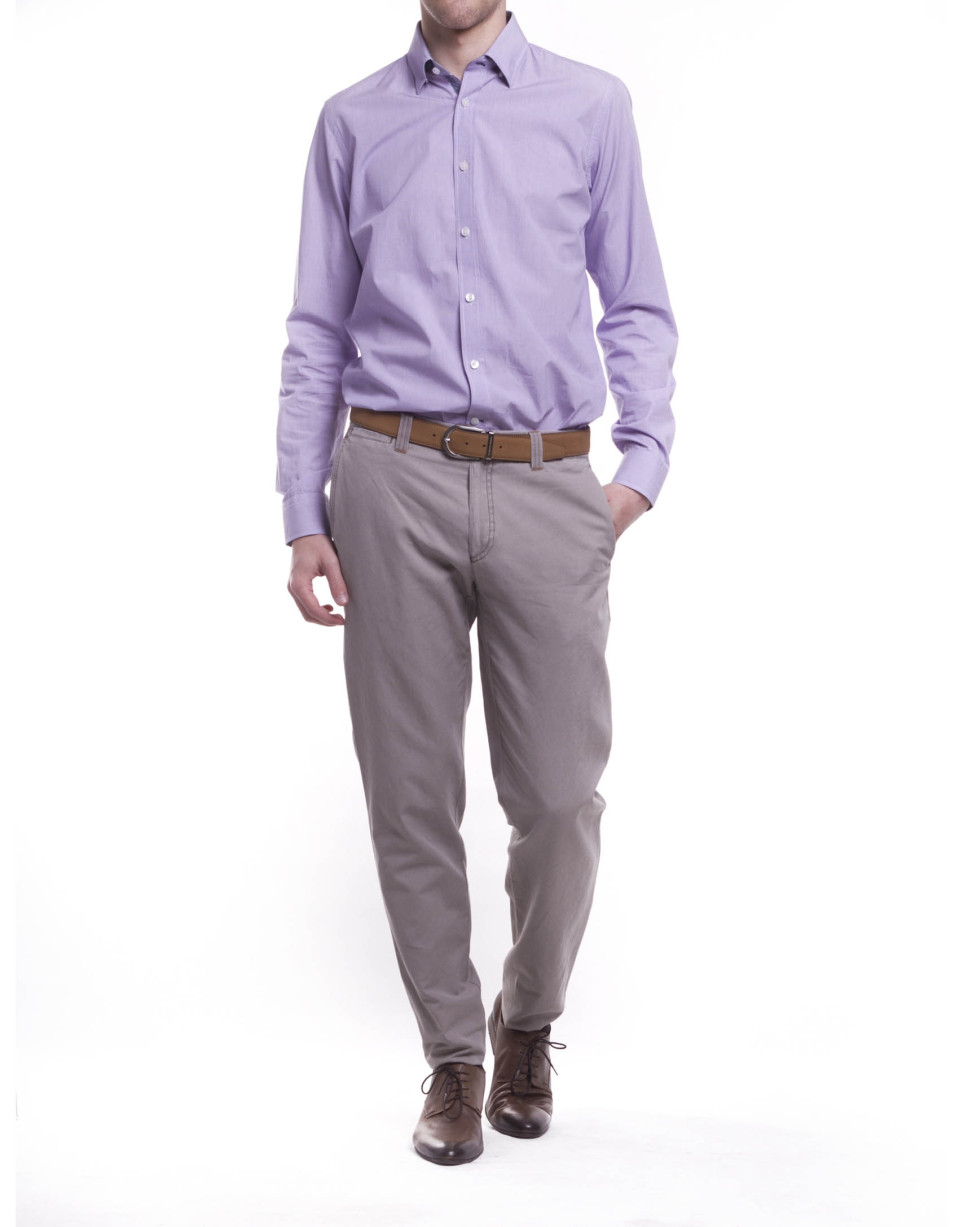 Camisa sport microdibujo