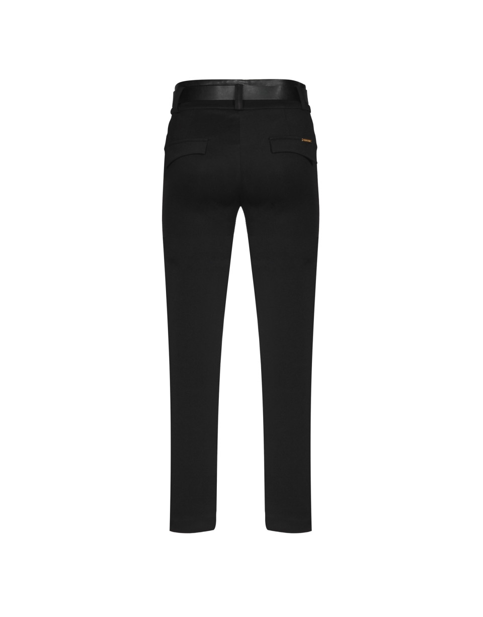 Black knit pants