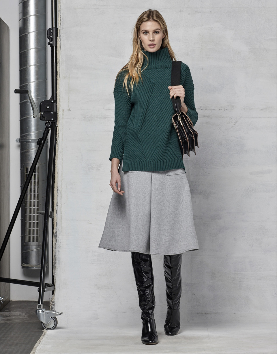 Jersey oversize verde esmaralda