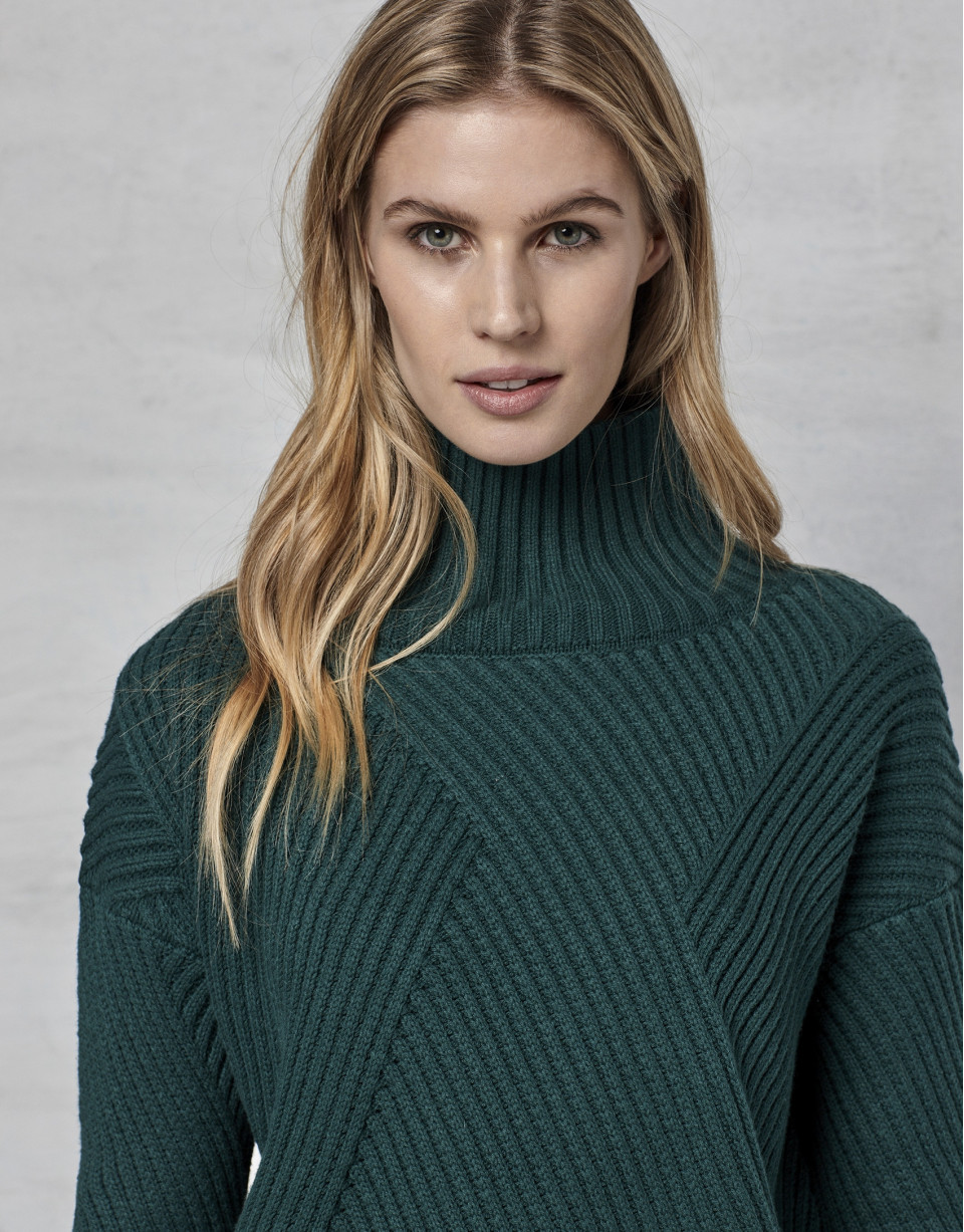 Jersey oversize verde esmaralda