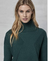 Emerald green oversize sweater