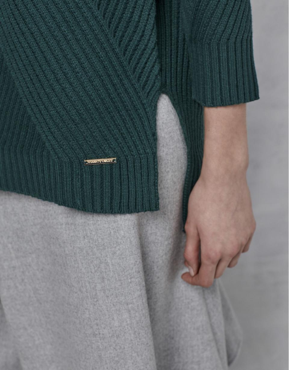 Jersey oversize verde esmaralda
