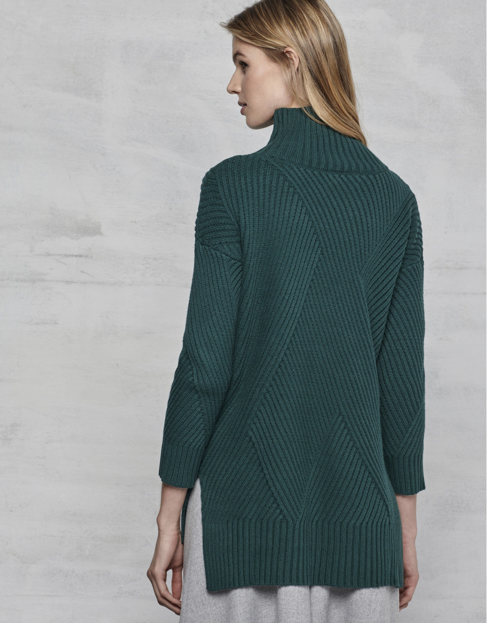 Jersey oversize verde esmaralda