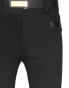 Black knit pants