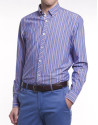 Casual multi-striped shirt 