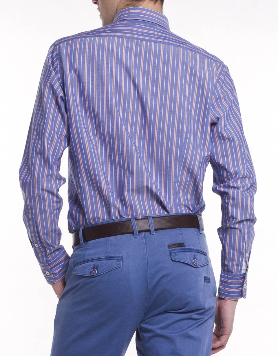 Camisa sport multi rayas