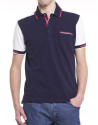 Polo bicolor 
