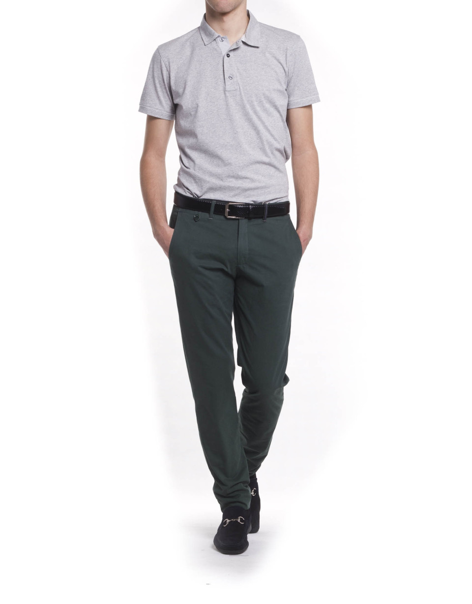 Embroidered polo shirt 