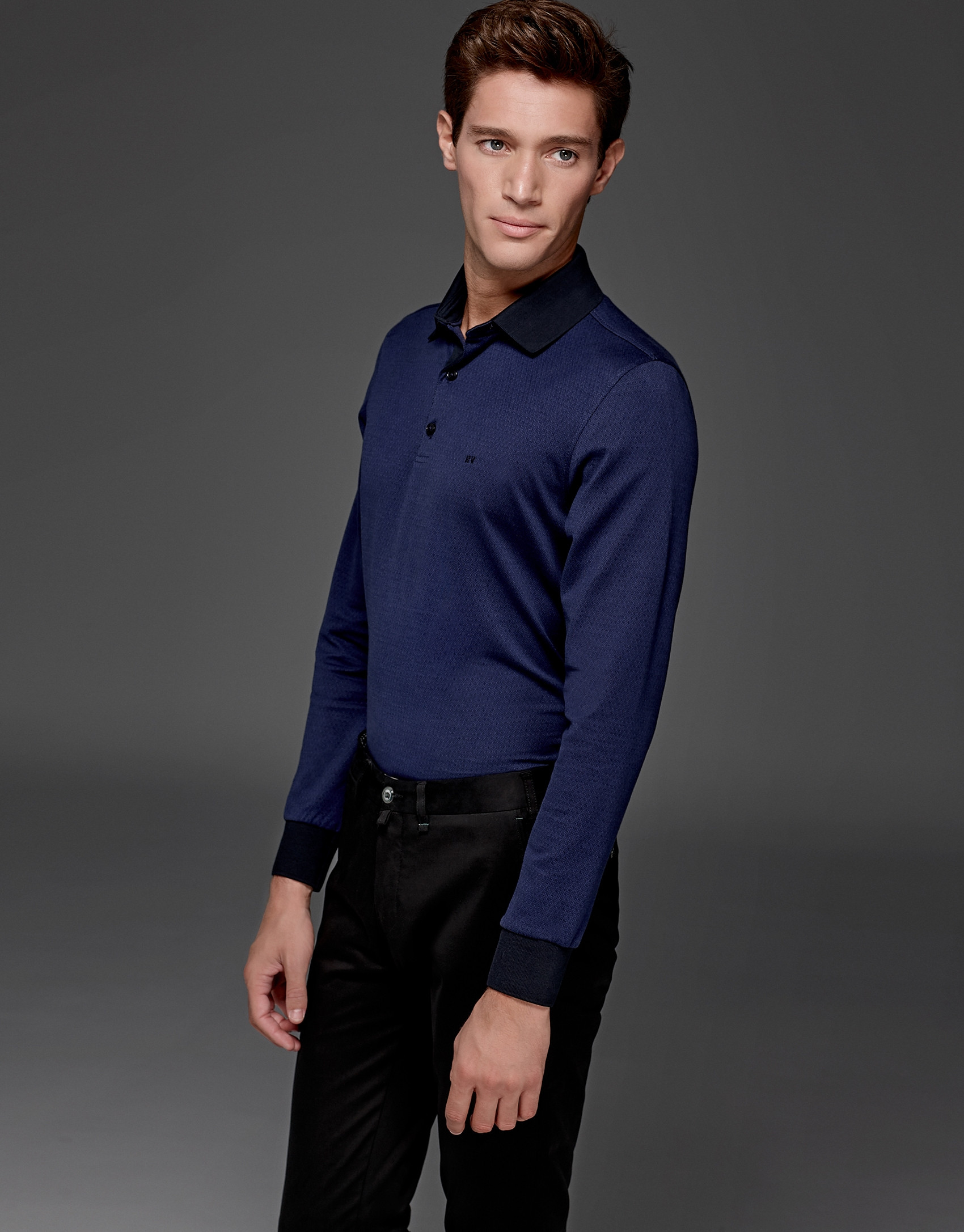 Pantalón chino algodón negro