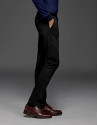 Pantalón chino algodón negro