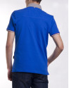 Ribbed necked polo shirt 