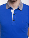 Polo cuello canalé