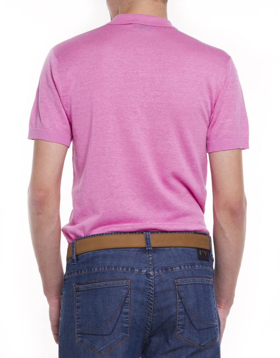 Knit polo shirt  