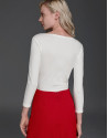 Camiseta huella blanca