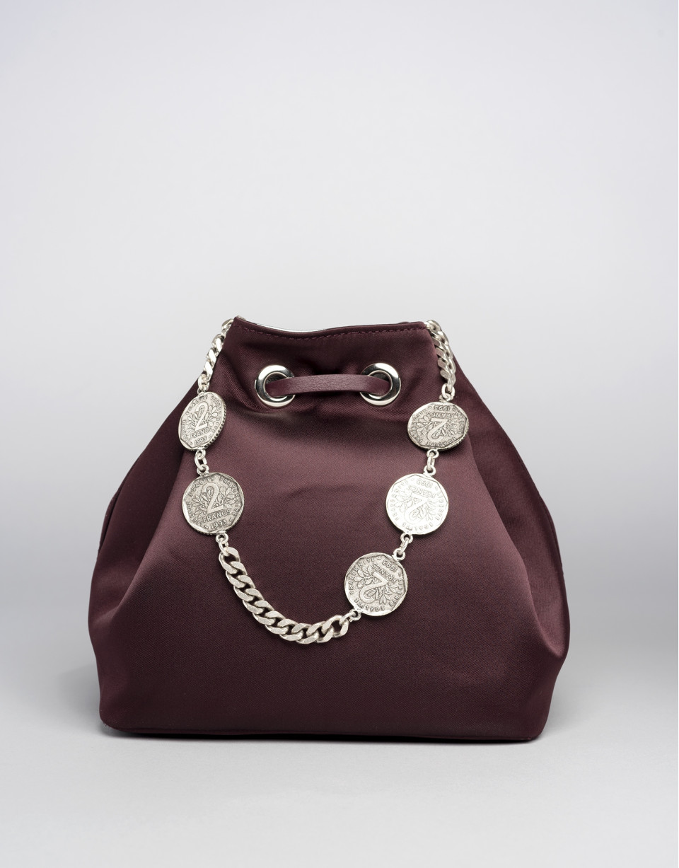 Bolso bouquet Saint Germaine burdeos