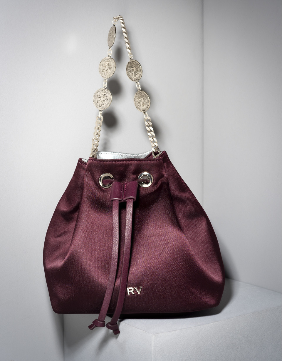 Bolso bouquet Saint Germaine burdeos