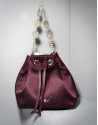 Burgundy Saint Germaine bouquet bag