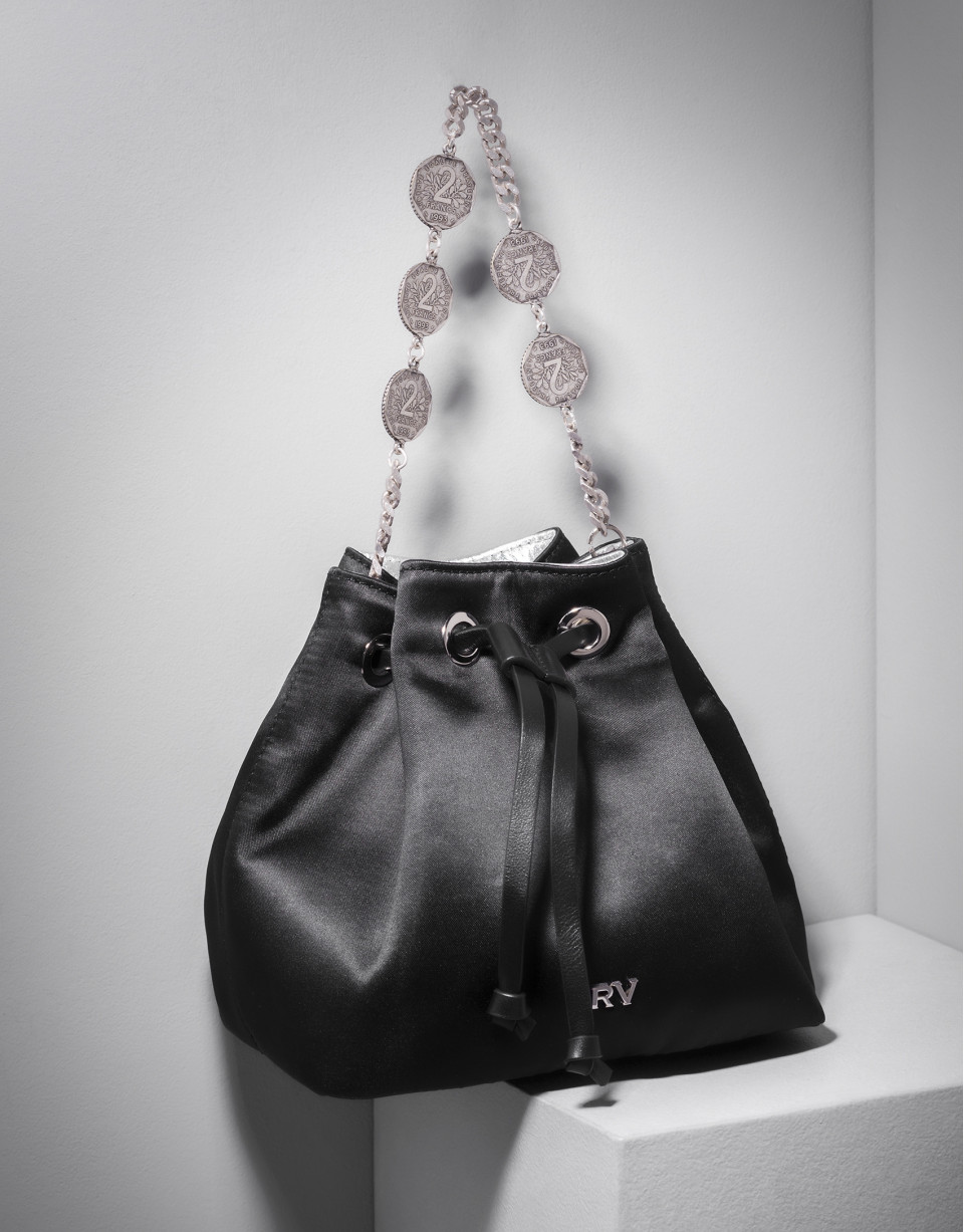 Bolso bouquet Saint Germaine negro