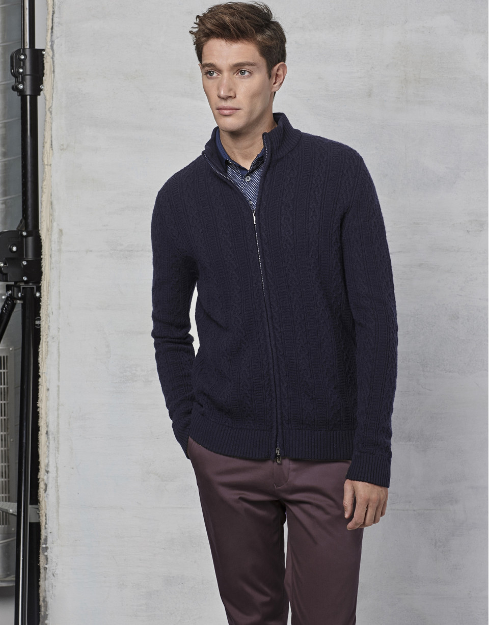Burgundy cotton chinos