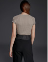 Pantalón con fajín en cintura