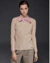 Jersey lana merino color ivory