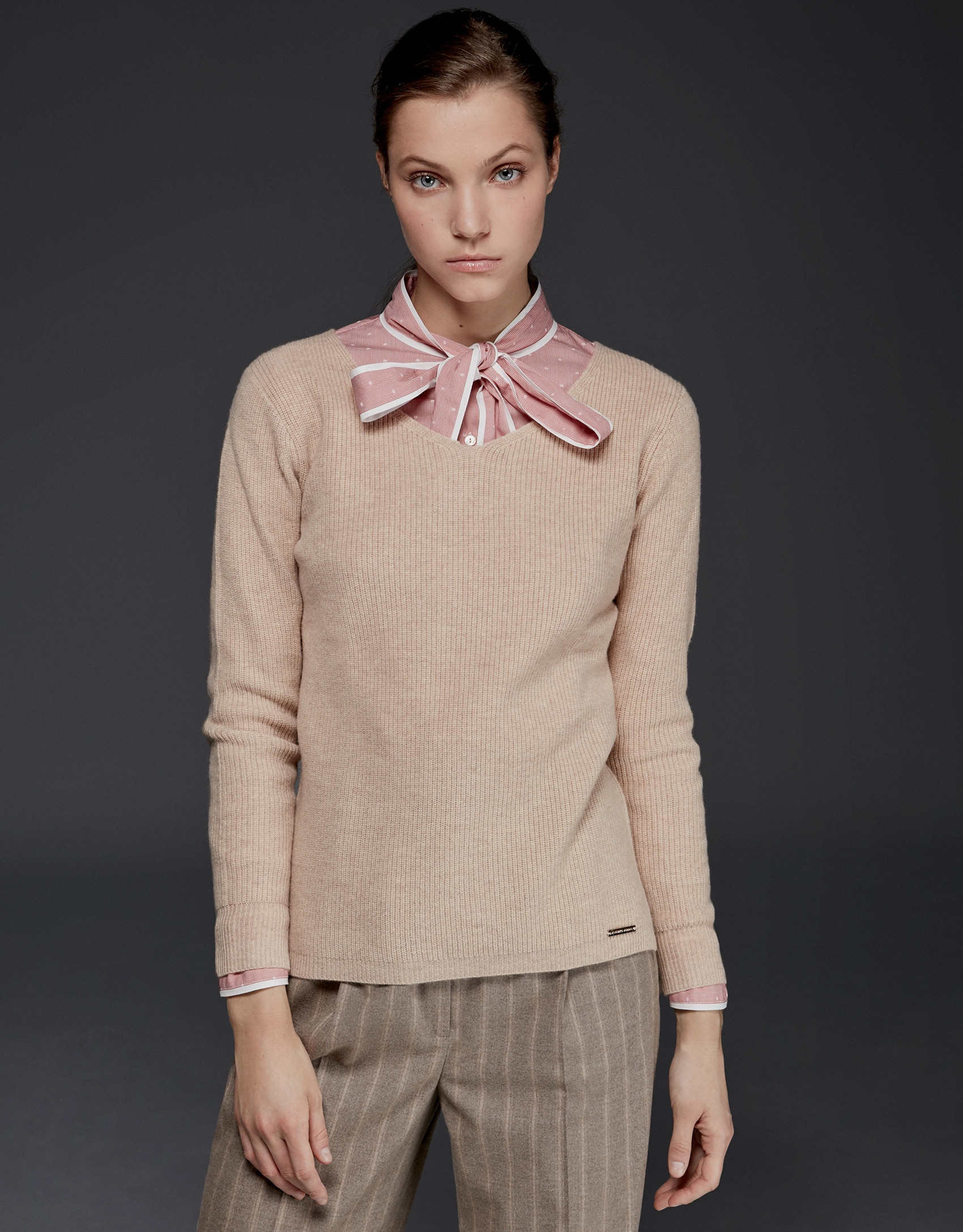 Ivory merino wool sweater 