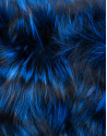 Cuello zorro tubular azul klein