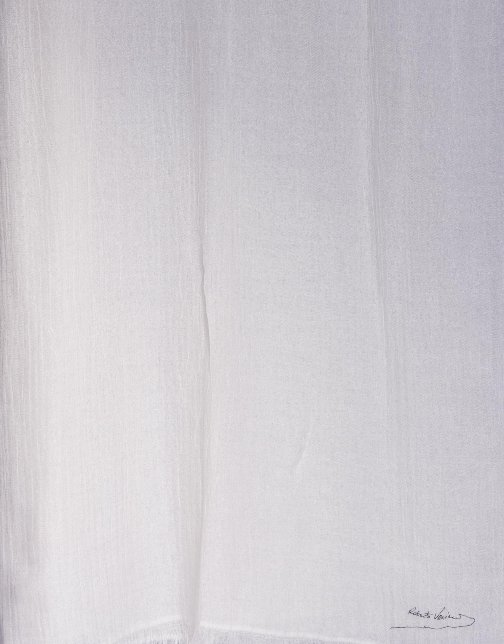 Foulard liso en blanco 