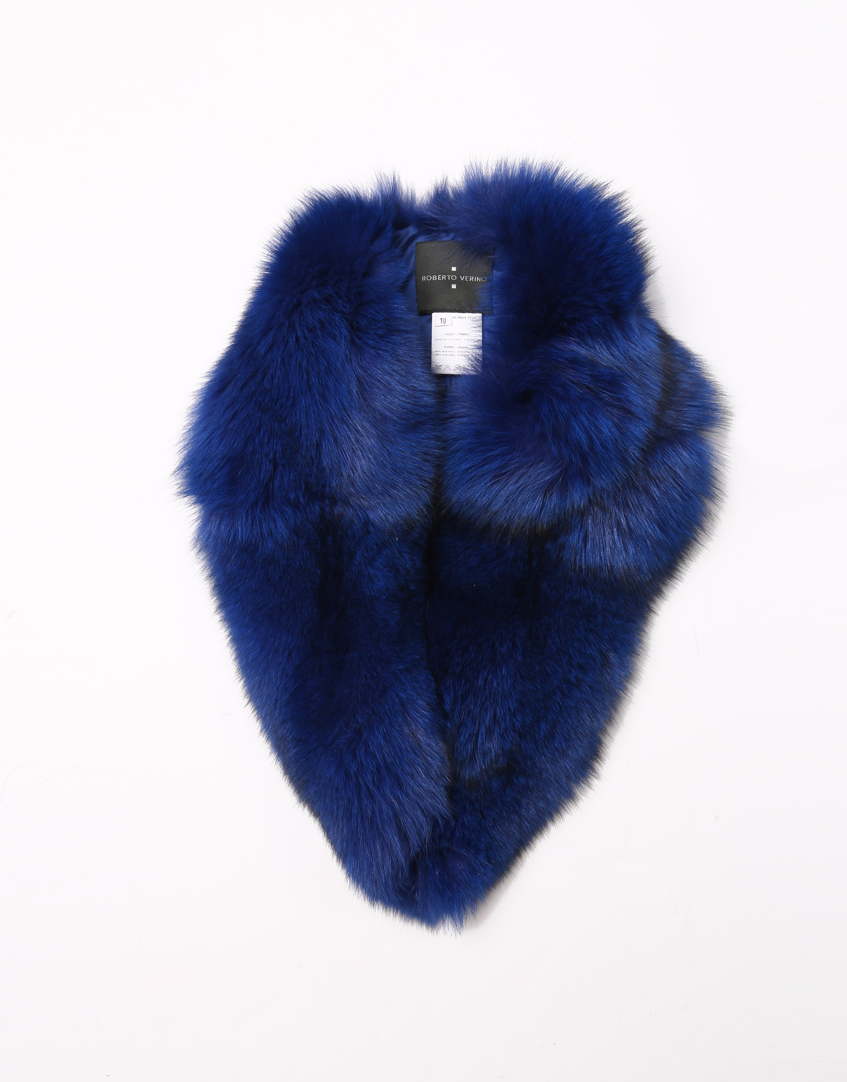 Klein blue fox collar