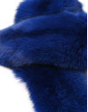 Klein blue fox collar