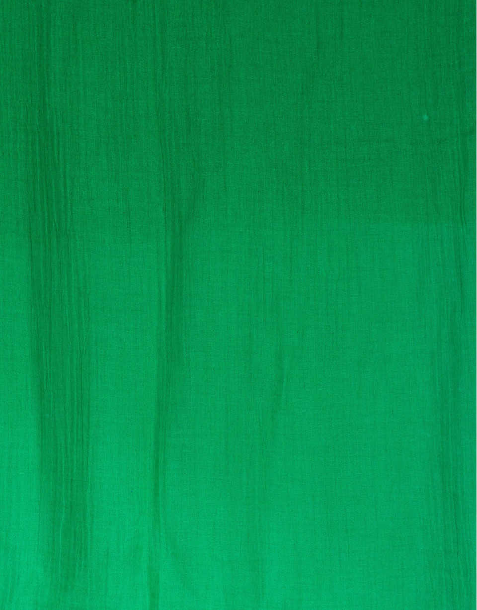 Foulard liso en verde 