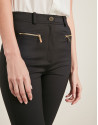 Black cigarette pants