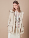 Parka beige