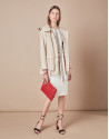 Beige parka