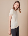 Jersey oversize beige