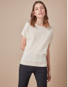 Beige oversize sweater
