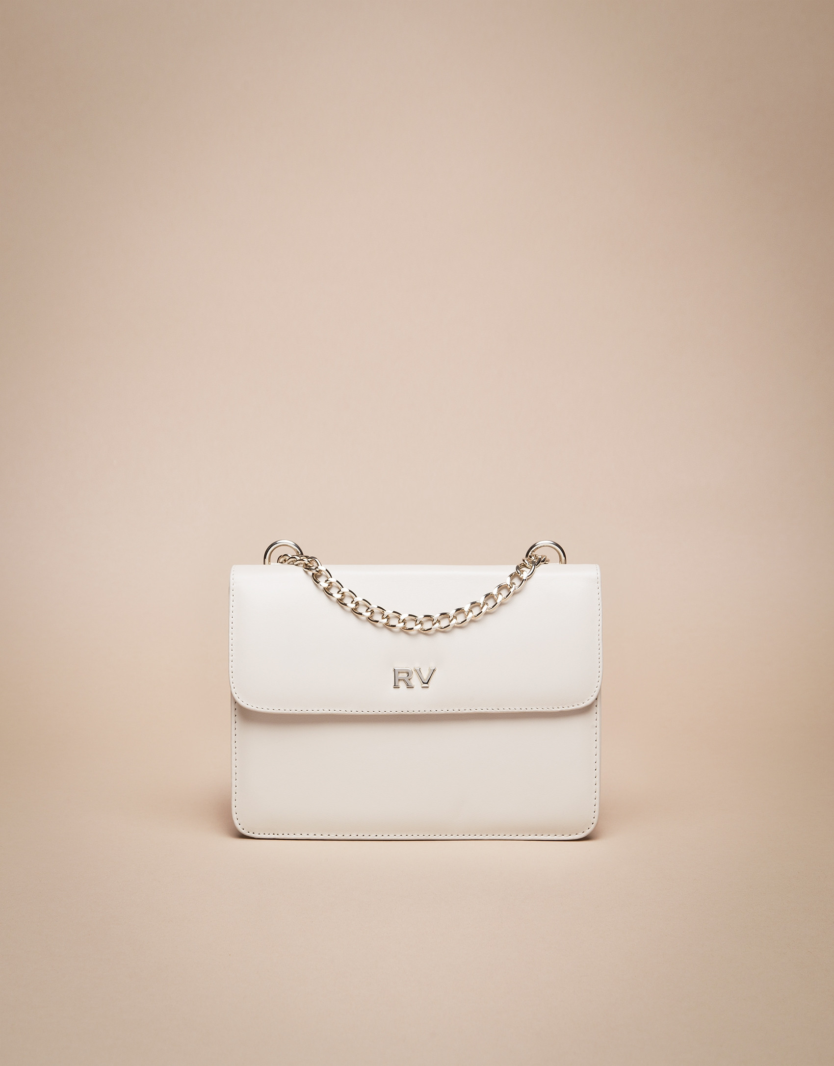 Mini ivory Pompidou shoulder bag