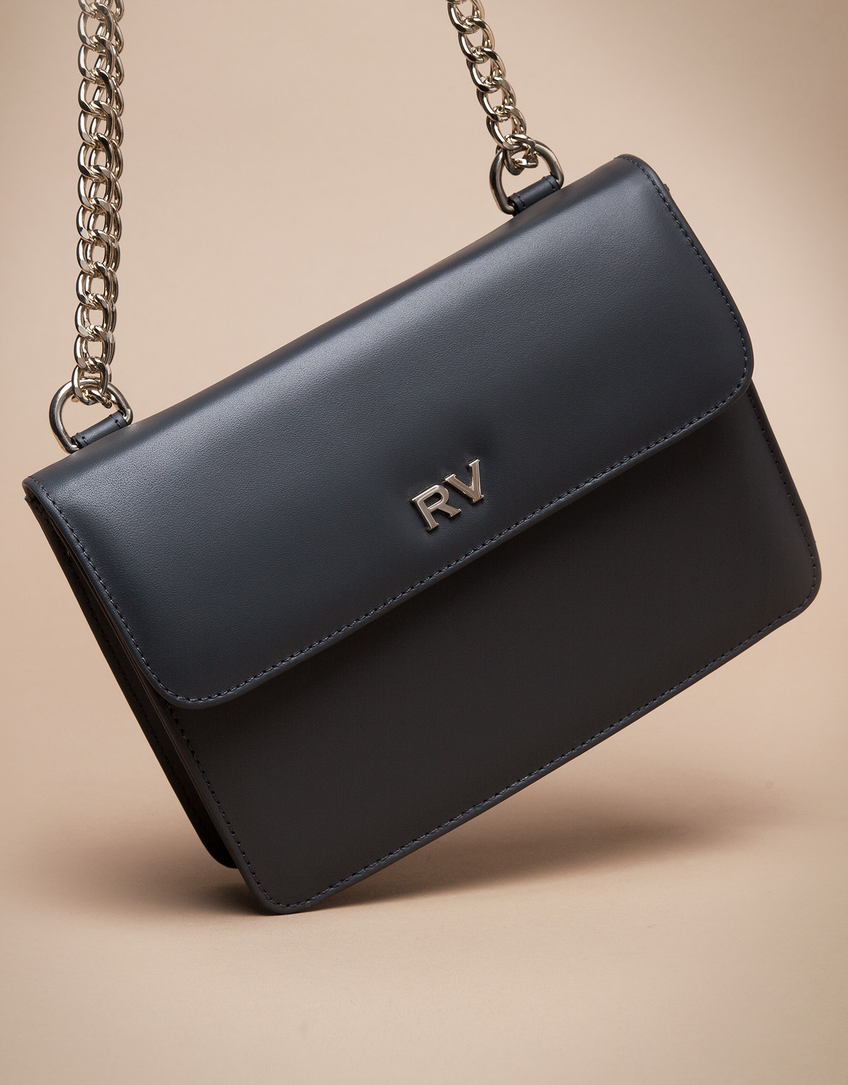 Mini black matte Pompidou shoulder bag