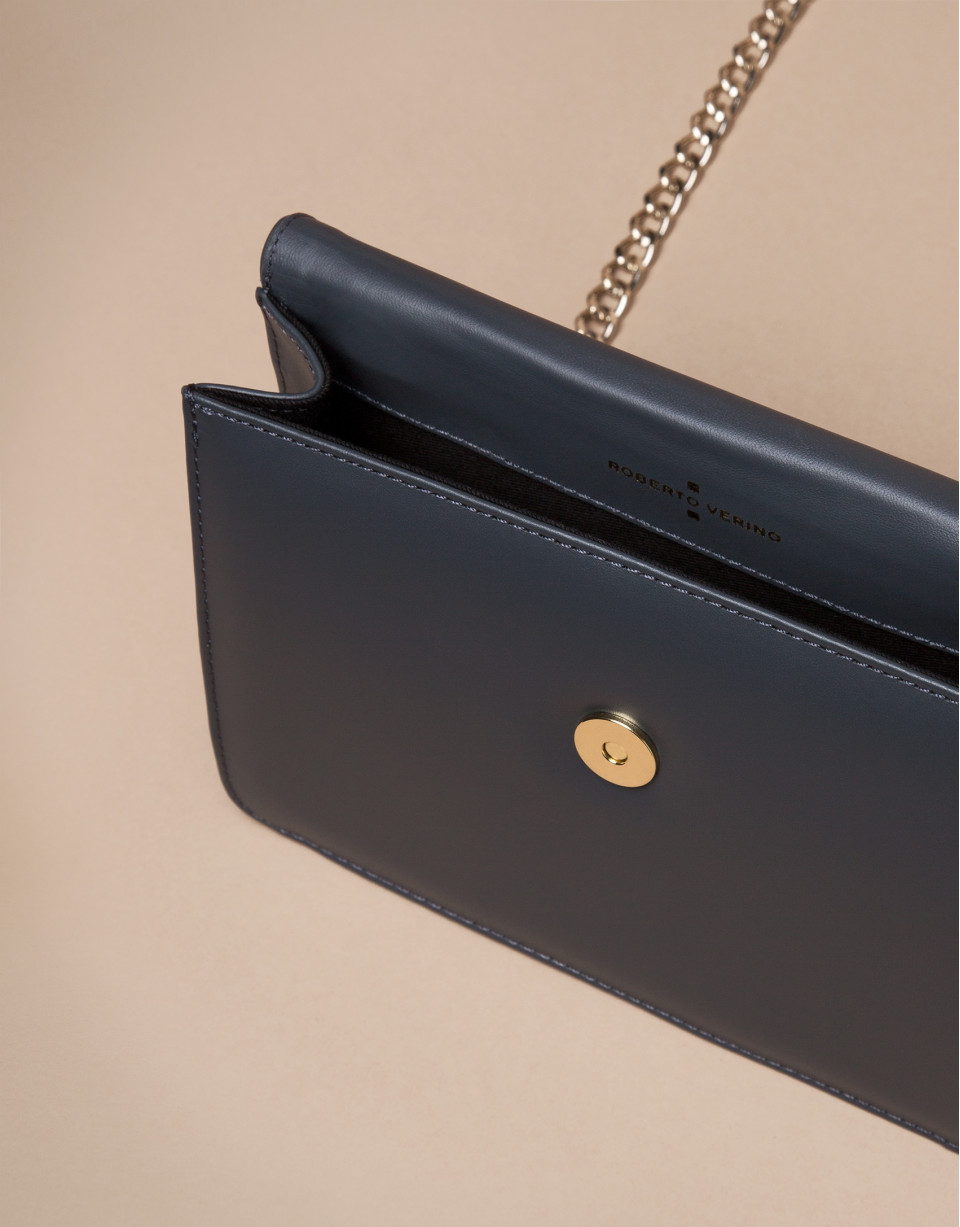 Mini black matte Pompidou shoulder bag
