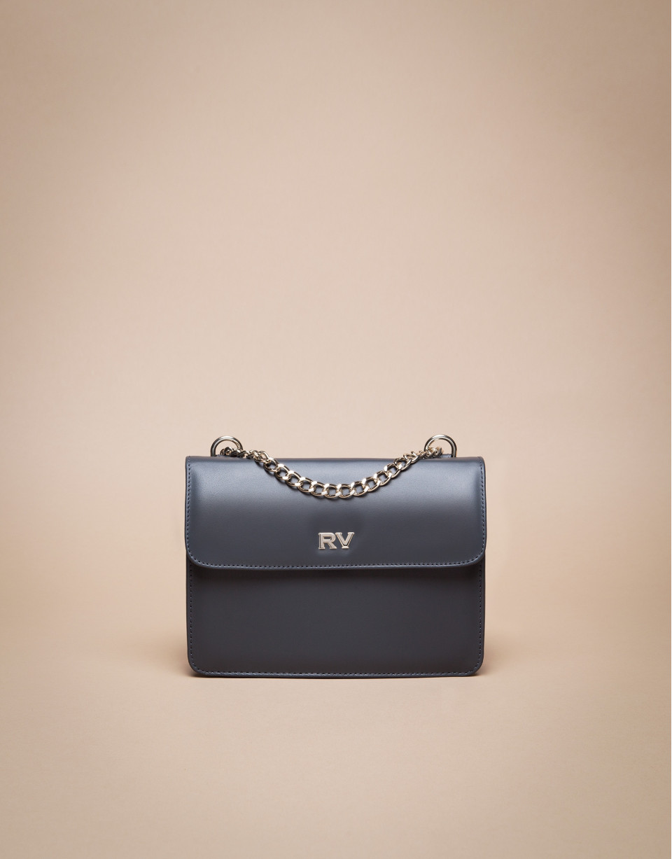 Mini black matte Pompidou shoulder bag